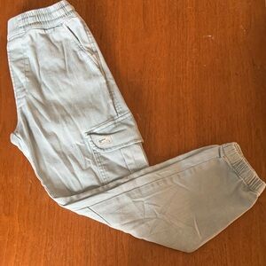 🫐3/$30 Zara Boys Light Blue Jean Joggers size 10